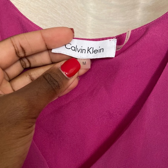 Calvin Klein Sleeveless Blouse - Picture 3 of 4